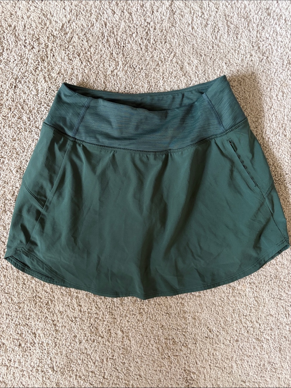 Outdoor Voices Forest Green Athletic Skort